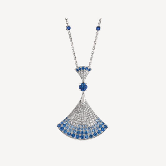 [Jesse jewelry]DREAM NECKLACE AGATE SILVER DIAMOND