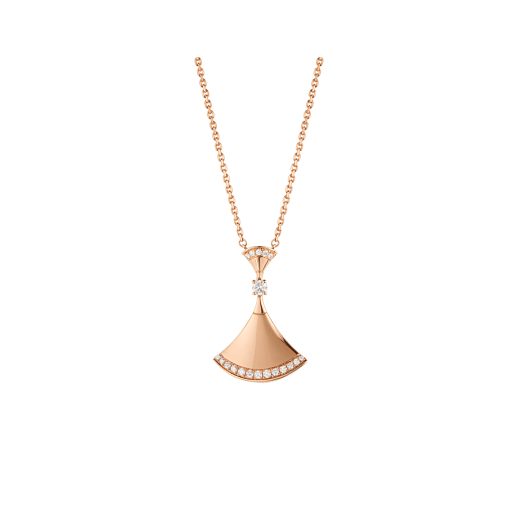 [Jesse jewelry]DREAM NECKLACE PINK GOLD DIAMOND