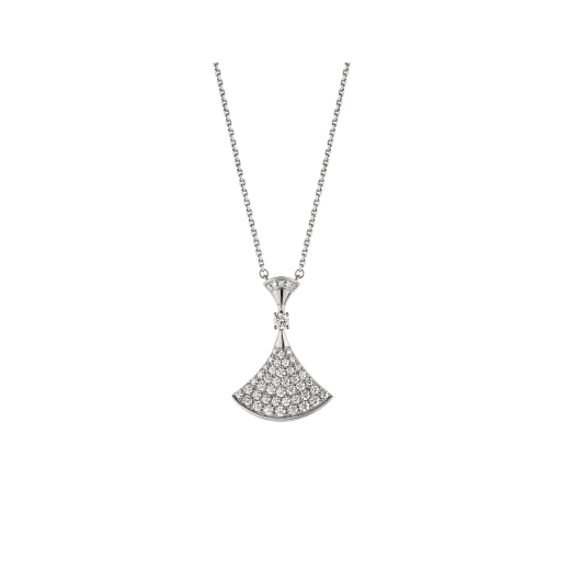[Jesse jewelry]DREAM NECKLACE SILVER FULL DIAMOND
