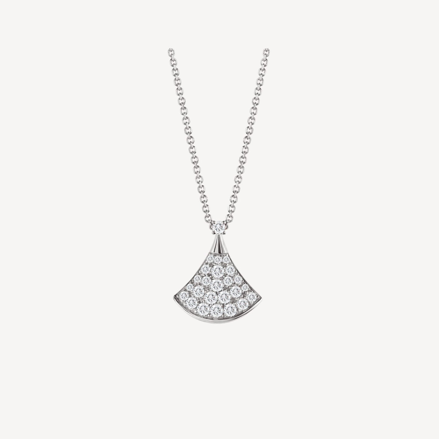 [Jesse jewelry]DREAM NECKLACE SILVER DIAMOND