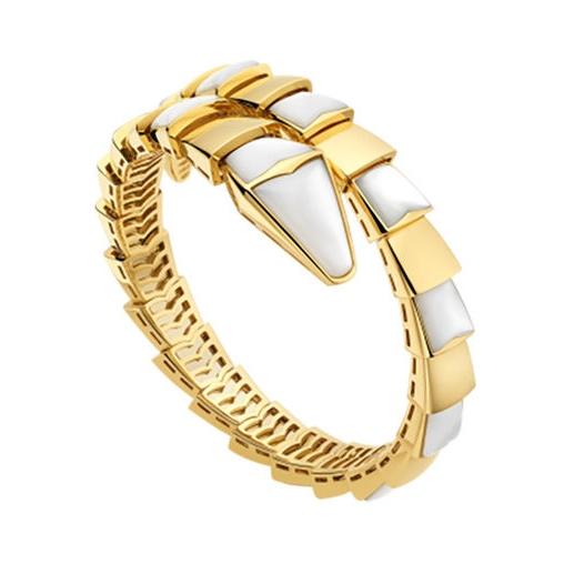 [Jesse jewelry]SERPENTI BRACELET MOP GOLD