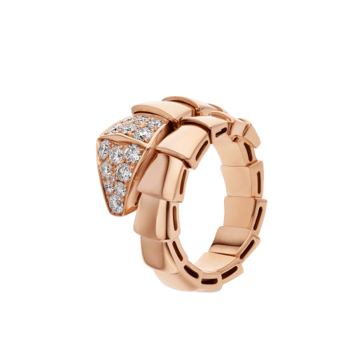 [Jesse jewelry]SERPENTI RING PINK GOLD DIAMOND