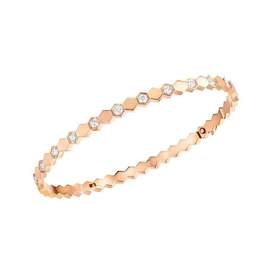 [Jesse jewelry]BEE LOVE PINK GOLD DIAMOND BRACELET