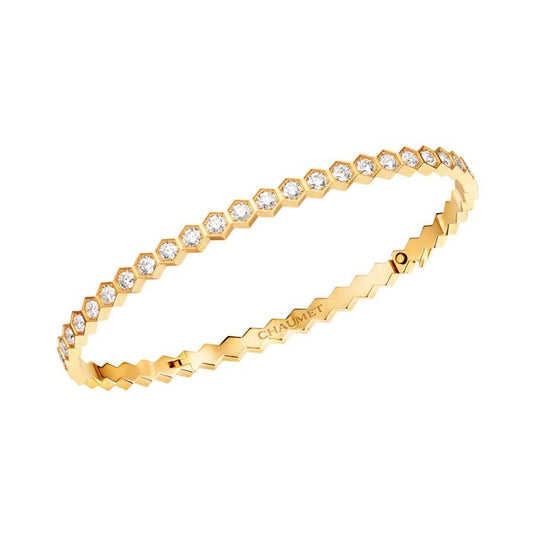 [Jesse jewelry]BEE LOVE GOLD BRACELET FULL DIAMOND