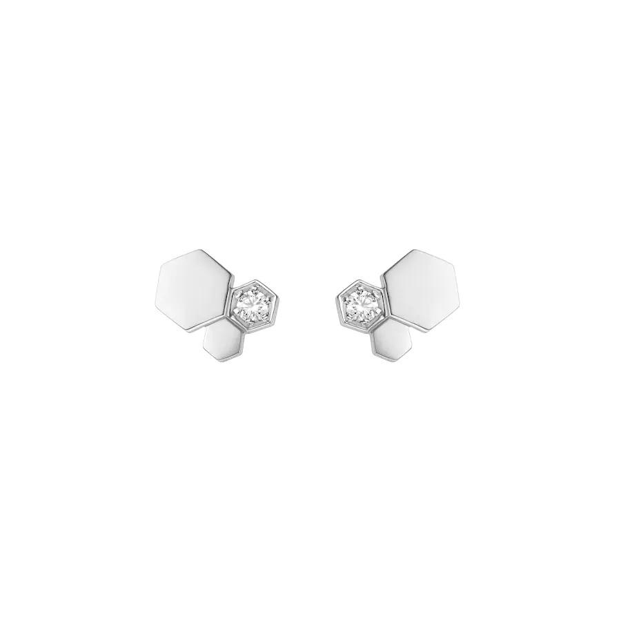 [Jesse jewelry]BEE LOVE SILVER DIAMOND EARRINGS