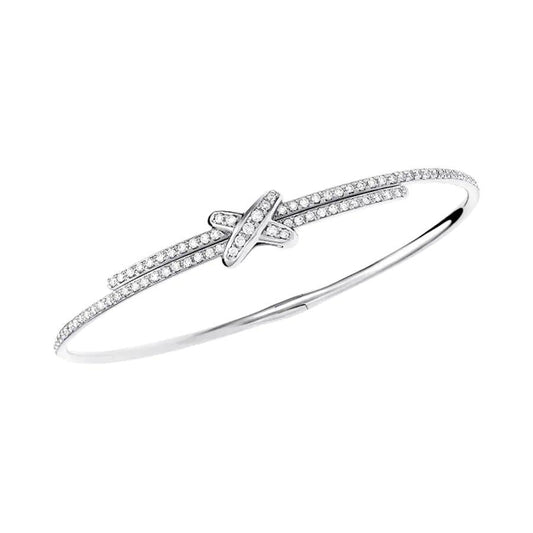 [Jesse jewelry]JEUX DE BRACELET DIAMONDS SILVER