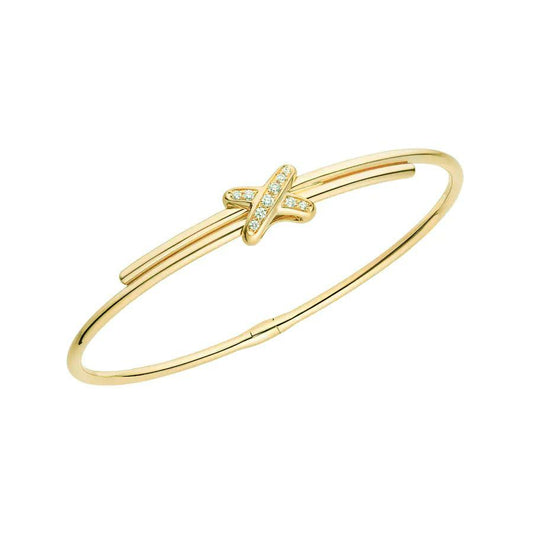 [Jesse jewelry]JEUX DE BRACELET GOLD DIAMONDS