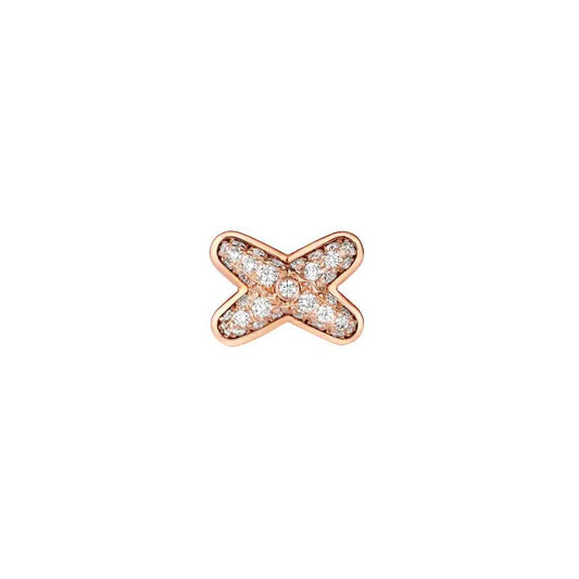[Jesse jewelry]JEUX DE PINK GOLD DIAMOND EARRINGS