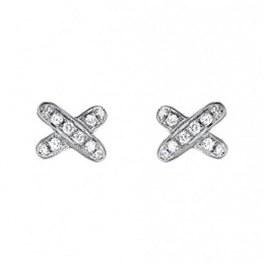 [Jesse jewelry]JEUX DE DIAMOND EARRINGS