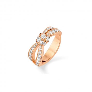 [Jesse jewelry]LIENS PINK GOLD DIAMOND RING