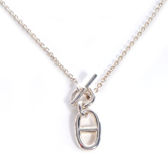 [Jesse jewelry]HM CHAINE D'ANCRE PENDANT NECKLACE STERLING SILVER
