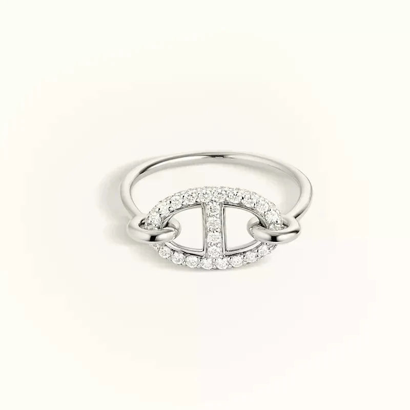 [Jesse jewelry]RONDE SMALL SILVER DIAMOND RING