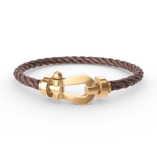 [Jesse jewelry]FORCE LARGE HORSESHOE NO DIAMOND BRACELET GOLD