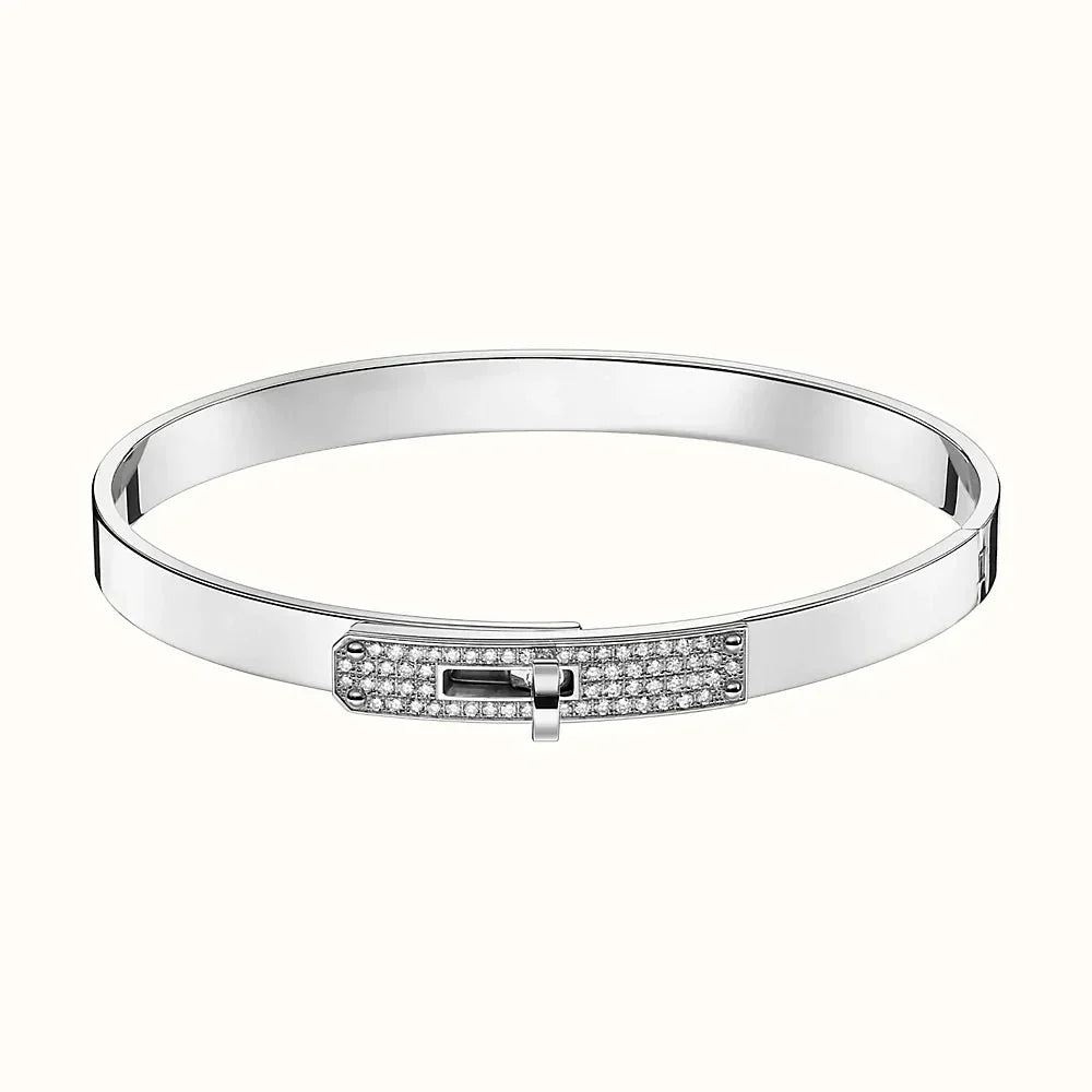 [Jesse jewelry]KELLY SILVER DIAMOND BRACELET