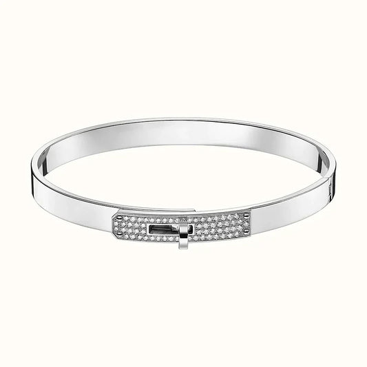 [Jesse jewelry]KELLY SILVER DIAMOND BRACELET