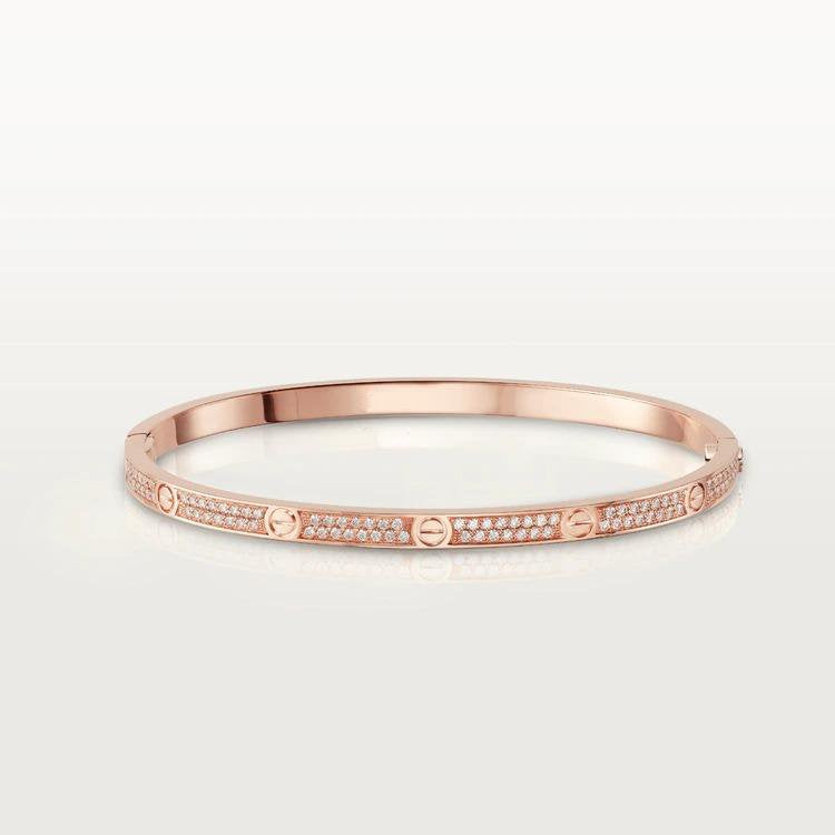 [Jesse jewelry]LOVE BRACELET 3.65MM DIAMOND-PAVED