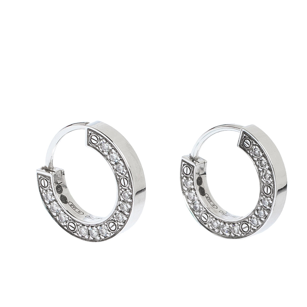[Jesse jewelry]LOVE DIAMOND EARRINGS