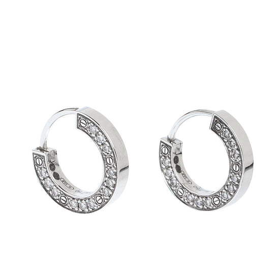 [Jesse jewelry]LOVE DIAMOND EARRINGS