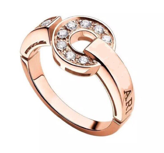 [Jesse jewelry]DREAM RING DIAMOND PINK GOLD