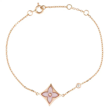 [Jesse jewelry]STAR 1 DIAMOND PINK GOLD BRACELET