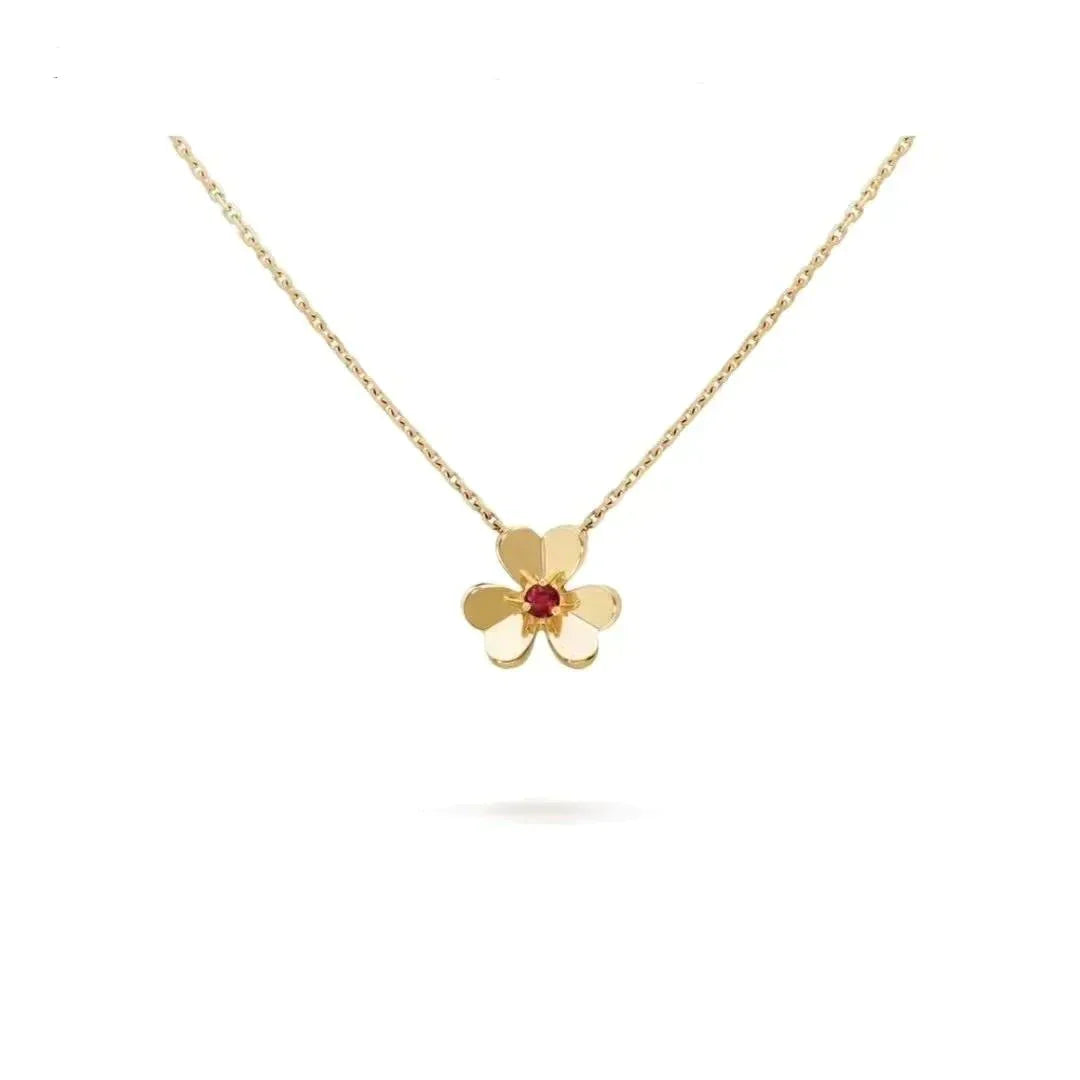 [Jesse jewelry]FRIVOLE GOLD FLOWER NECKLACE