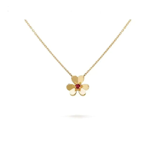 [Jesse jewelry]FRIVOLE GOLD FLOWER NECKLACE