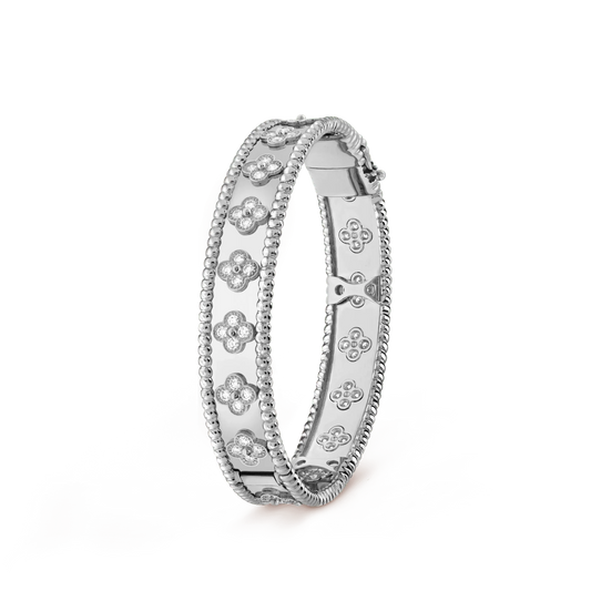 [Jesse jewelry]CLOVER BRACELET 8MM DIAMONDS