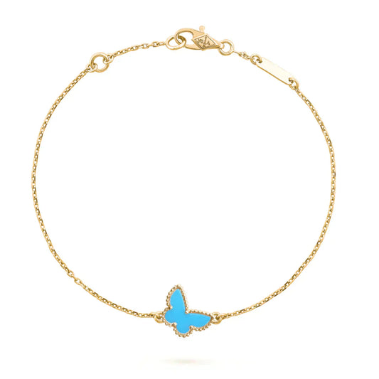 [Jesse jewelry]BUTTERFLY TURQUOISE BUTTERFLY BRACELET