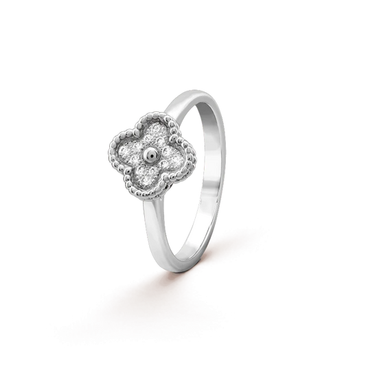 [Jesse jewelry]CLOVER DIAMOND RING