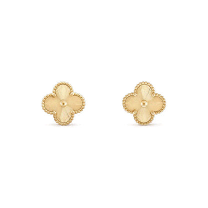 [Jesse jewelry]CLOVER MEDIUM 1 MOTIFS LASER EARRINGS