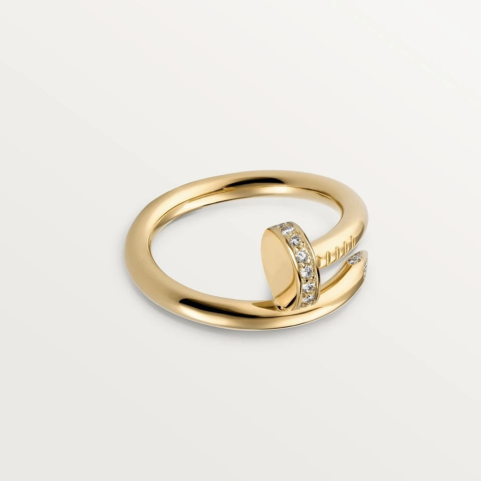 [Jesse jewelry]JUSTE RING 2.65MM GOLD DIAMOND
