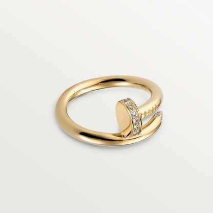 [Jesse jewelry]JUSTE RING 2.65MM GOLD DIAMOND